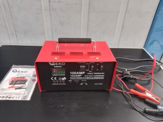 Nabíjačka 100A PTC100-B 6/12V - GEKO G80021, POUŽITÝ