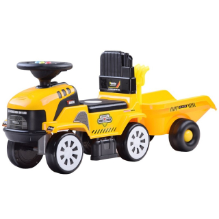 Joko Odrážadlo traktor s vlečkou, žltá