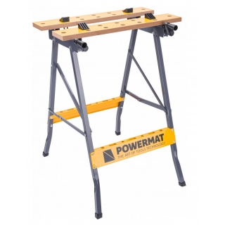 Skladací pracovný stôl 100kg / 650mm - POWERMAT PM-SW-560T