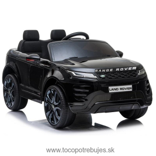 LeanToys  Elektrické autíčko Range Rover Evoque, čierna