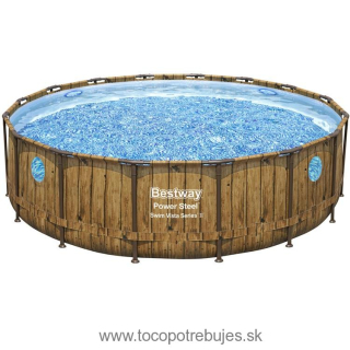 Bestway Power Steel Swim Vista II 488 x 122 cm 56725