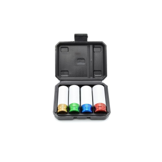 Nástrčné kľúče pre hliníkové disky 1/2" 4ks - GEKO G10511