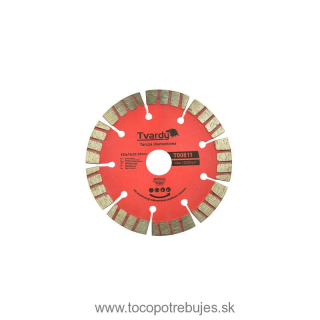 Diamantový kotúč 125x12mm - Tvardy T00811