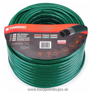 Záhradná hadica 1/2″ 50m 3-vrstvová GARDEN - POWERMAT PM1147