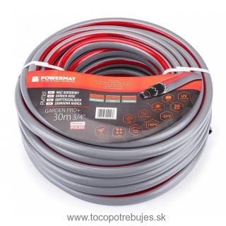 Záhradná hadica 3/4″ 30m 6 vrstiev GARDEN PRO+ - POWERMAT PM1161