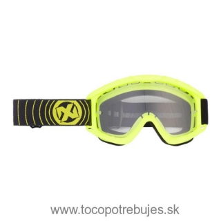 Motokrosové okuliare NOX N1 ADULT Žltá