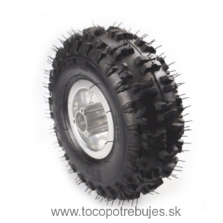 Kompletné predné koleso pre miniquad 4.10-4"