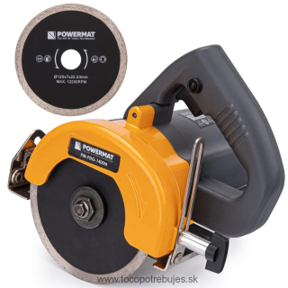 Elektrická rezačka dlažby 1400W 125mm PM-PDG-1400M - POWERMAT
