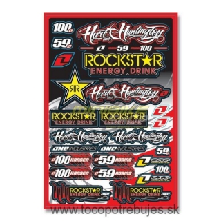 Moto polepy Rockstar Energy a HH 
