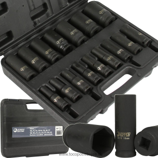 Sada nástrčných kľúčov 1/2'' 10-32mm 16ks - BJC M58274R