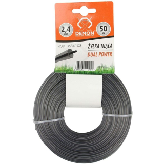 Lanko do vyžínačov 2,4mm 50m okrúhle - DEMON M84103