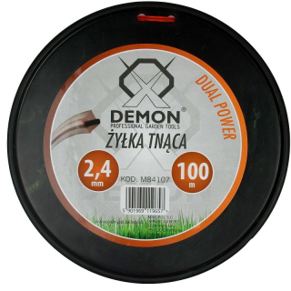 Lanko do vyžínačov 2,4mm 100m štvorhran - DEMON M84107