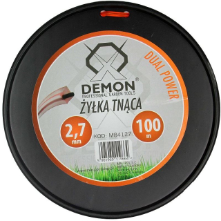 Lanko do vyžínačov 2,7mm 100m štvorhran - DEMON M84127