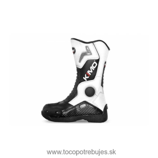 Detské moto topánky NITRO Kimo WHITE