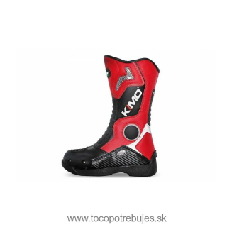 Detské moto topánky NITRO Kimo RED