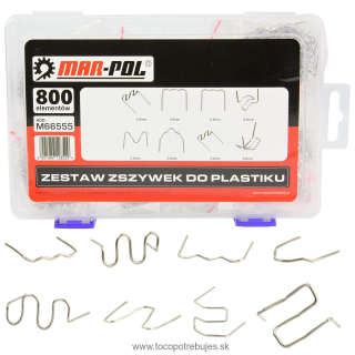 800 kusov zváracieho drôtu pre zváračku plastov  - MAR-POL M66555
