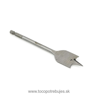Plochý frézovací vrták do dreva 26x152mm HEX - GEKO G37314