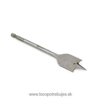 Plochý frézovací vrták do dreva 25x152mm HEX - GEKO G37313