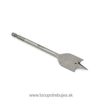 Plochý frézovací vrták do dreva 24x152mm HEX - GEKO G37312