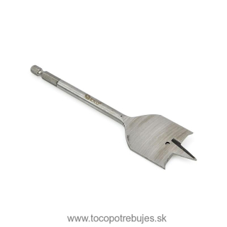 Plochý frézovací vrták do dreva 34x152mm HEX - GEKO G37321