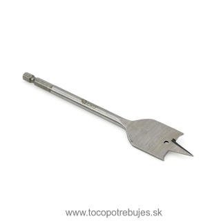 Plochý frézovací vrták do dreva 30x152mm HEX - GEKO G37318