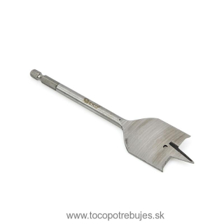 Plochý frézovací vrták do dreva 38x152mm HEX - GEKO G37324