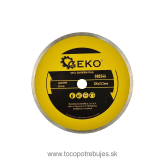 Diamantový kotúč 230x22,23mm - GEKO G00246