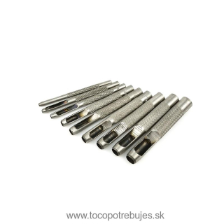 Dierovače na kožu 9 kusov 2,5-10mm - GEKO G01821