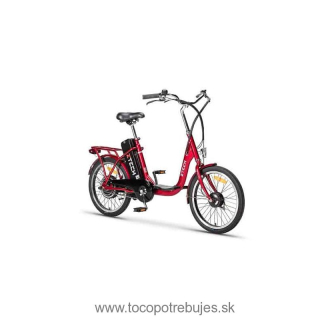 Elektrický bicykel Z-TECH ZT-07-A Camp 2.0 2023, červená