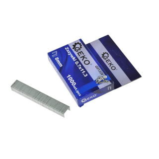 Zošívacia spona 0.7x11.3 8mm 1000ks - GEKO G01326