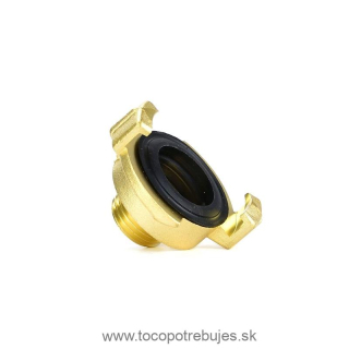 Mosadzná kĺbová spojka 1/2” - GEKO G70111