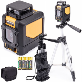 Krížový laser na úrovni 360° PM-PLK-360T - POWERMAT