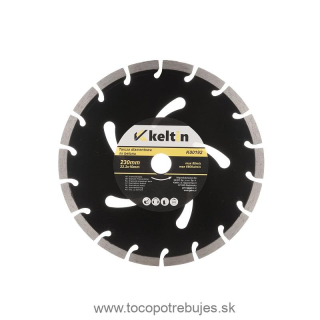 Kotúč diamantový  230x22,2x10mm - Keltin K00192