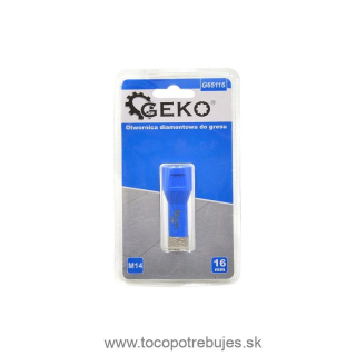Diamantový korunkový vrták 16mm / M14 - GEKO G65116