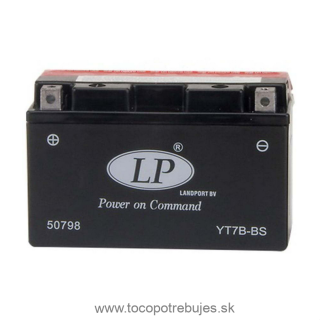 Motobatéria LP AGM YT7B-BS 12V 6,5Ah 110A
