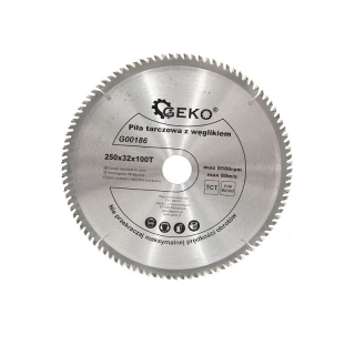 Kotúč pílový na drevo 250x32x100Z + redukcia 25,4mm - GEKO G00186