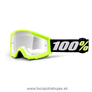 Okuliare 100% detské Strata MINI Yellow