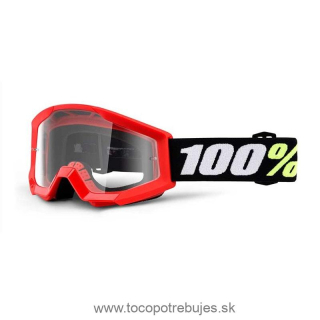 Okuliare 100% detské Strata MINI Gron red