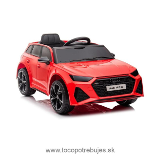 LeanToys Elektrické autíčko Audi RS6, červená