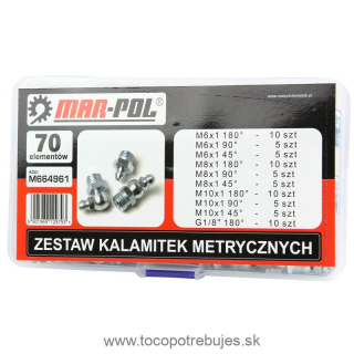 Sada mazničiek 70ks - MAR-POL M664961