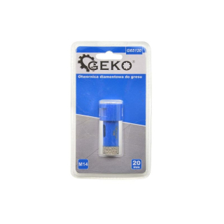 Diamantový korunkový vrták 20mm / M14 - GEKO G65120