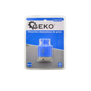 Diamantový korunkový vrták 45mm / M14 - GEKO G65145