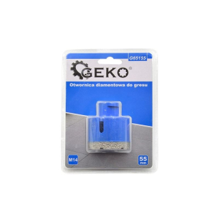 Diamantový korunkový vrták 55mm / M14 - GEKO G65155