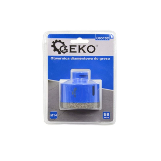 Diamantový korunkový vrták 68mm / M14 - GEKO G65168