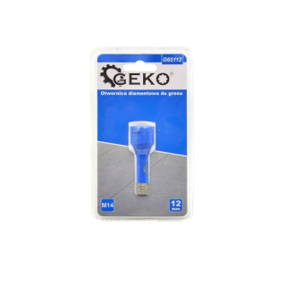 Diamantový korunkový vrták 12mm / M14 - GEKO G65112
