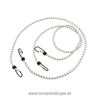 Upínacie gumové lano 12 mm x 1,5 m sada 2 ks - GEKO G02394