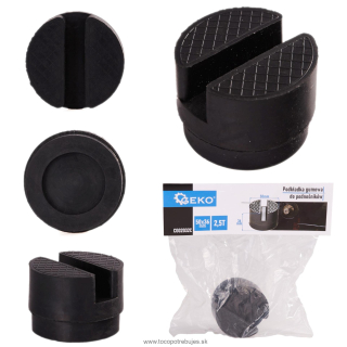 Gumový podstavec na hydraulický zdvihák 2,5T (50x36mm) - GEKO CG02032C