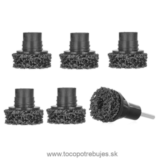 Brúsne kotúče na náboje kolies 6ks - GEKO G02664 