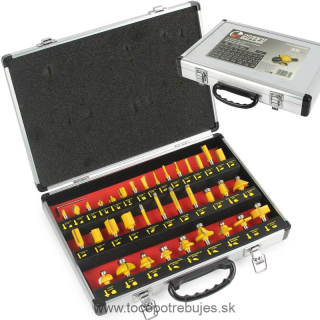 Sada stopkových fréz do dreva 35ks - Ripper M22550R