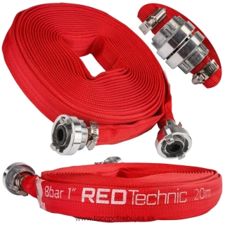 Požiarna hadica pre čerpadlá, 20M - RED TECHNIC RTWS0065